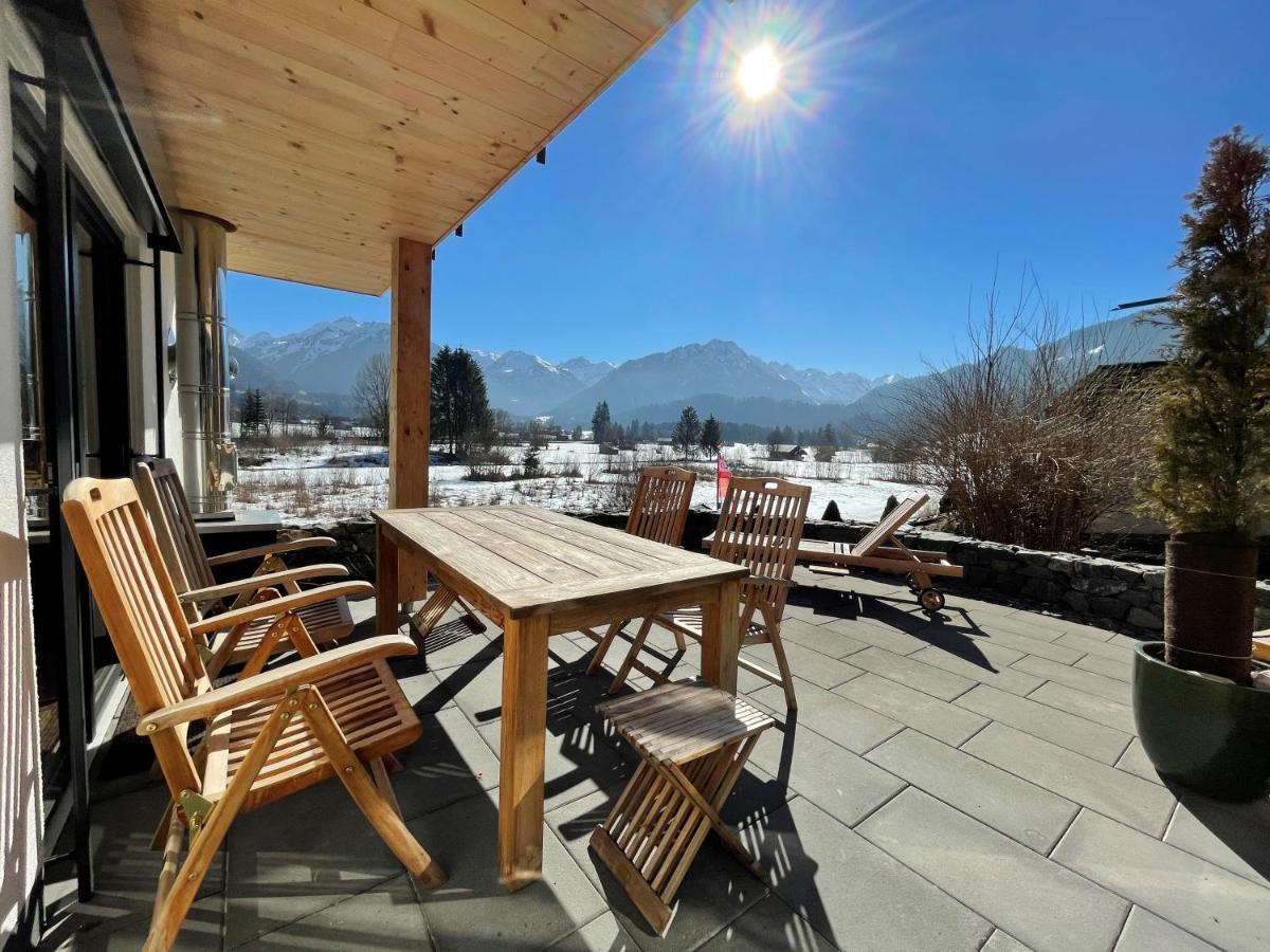 "Landhaus Panorama" - Luxurioese Ferienwohnungen In Bester Lage Fuer Gehobene Ansprueche Oberstdorf Exterior foto