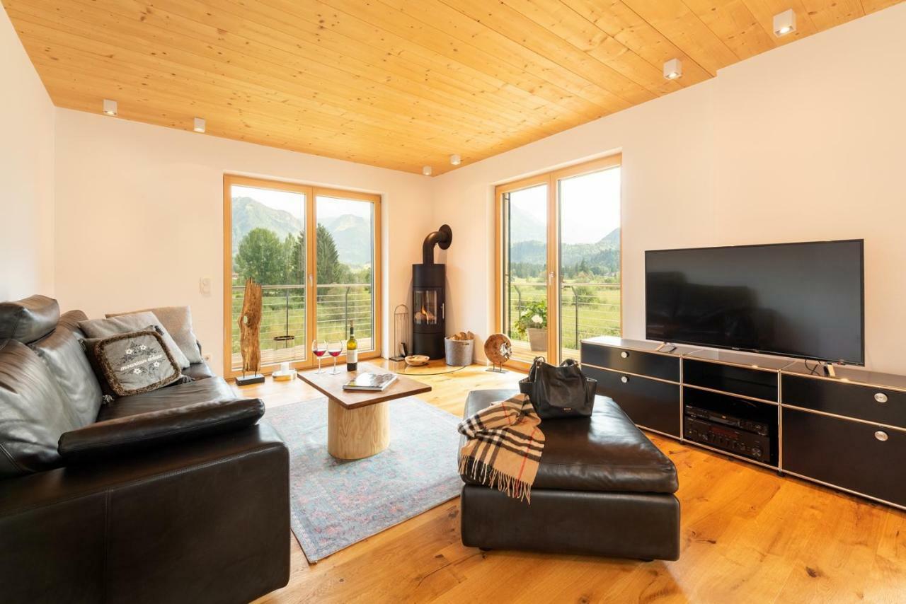 "Landhaus Panorama" - Luxurioese Ferienwohnungen In Bester Lage Fuer Gehobene Ansprueche Oberstdorf Exterior foto
